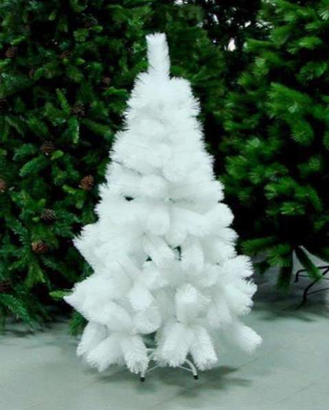 Белая елка