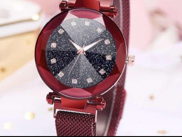 Часы женские Starry Sky Watch c магнитным ремешком водонепр