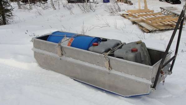 Сани-волокуши алюминиевые цельносварные для снегохода в Нарьян-Маре фото 4