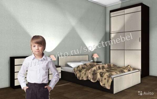 Кровать с матрасом