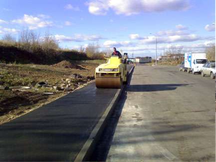 Асфальтирование дорог в Новосибирске в Новосибирске фото 6
