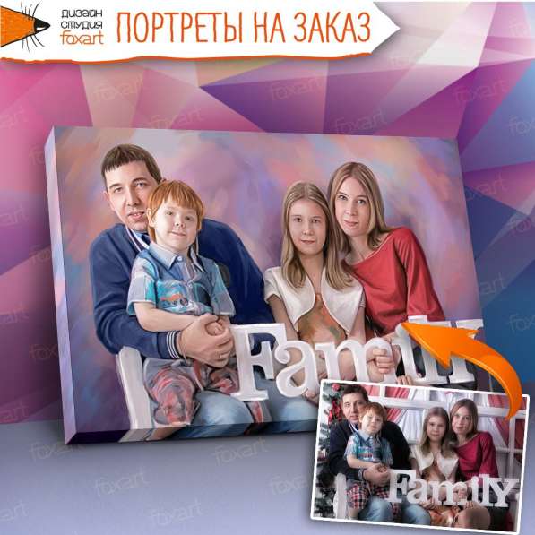 Портреты по фото в фото 17