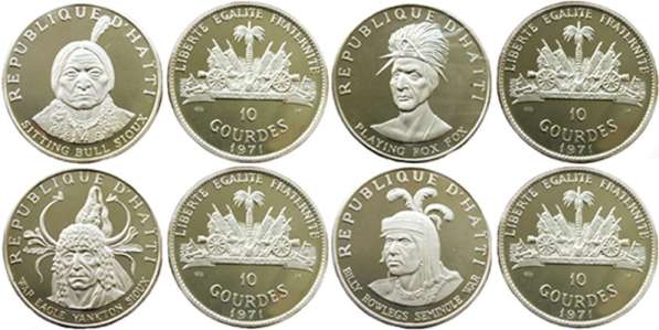 Юбилейные монеты Гаити