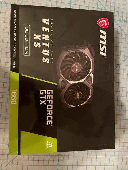 For sell MSI GeForce GTX 1660 Ventus XS Graphics 6GB