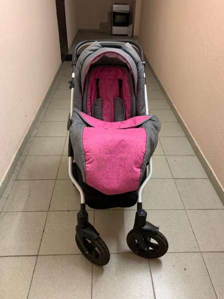 Детская коляска babyton dizzi pink 2 в 1 в Санкт-Петербурге фото 6