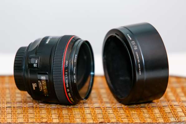 Фотообъектив Canon EF 50mm f/1,2 L USM