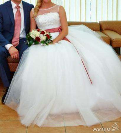 Срочно продам свадебное платье в Москве фото 4