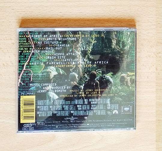 CD фирменный саундтрек фильма «Congo» в Тюмени