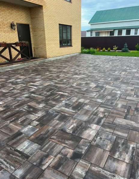 Тротуарная плитка брусчатка