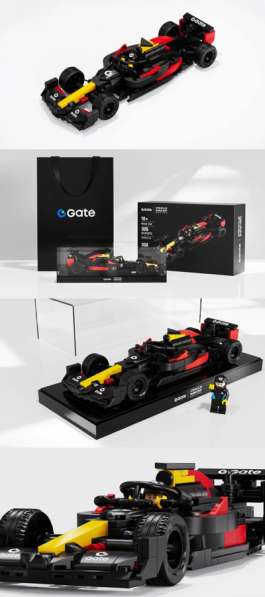 Подарочный набор с гоночным автомобилем
