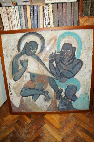 Копия фрески с танцующим Буддой. Тибет в Санкт-Петербурге фото 7