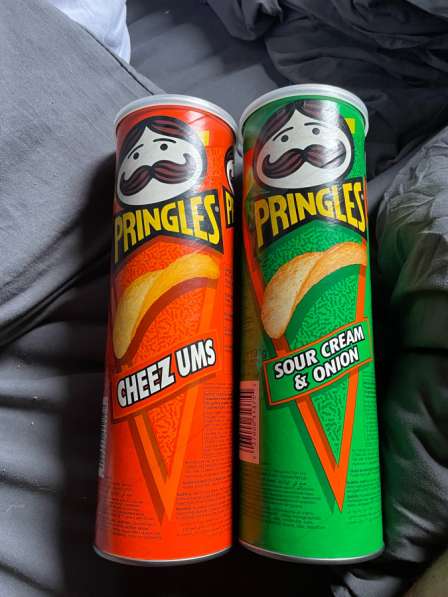 Винтаж банки из под Pringles 1999 год