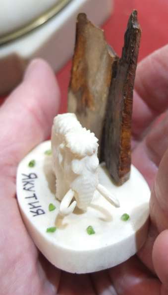 Фигурка Мамонт, благородная кость, резьба по бивню мамонта в Ставрополе фото 10