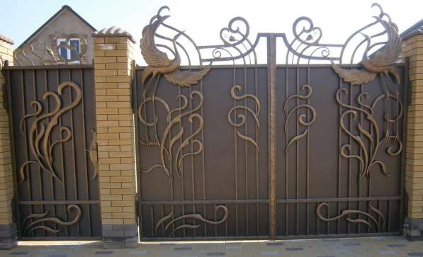 Барельефы,скульптуры из металла для изготовления ворот,забор в Краснодаре