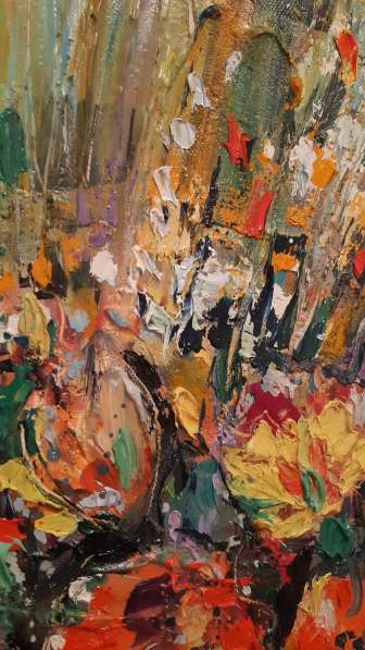 Картина маслом Букет цветов в Москве фото 7