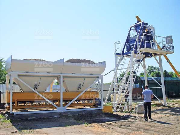 Бетонный завод СКИП-30 в фото 5