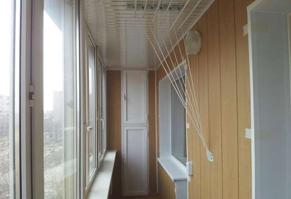 Комплексная отделка балкона в Москве фото 6