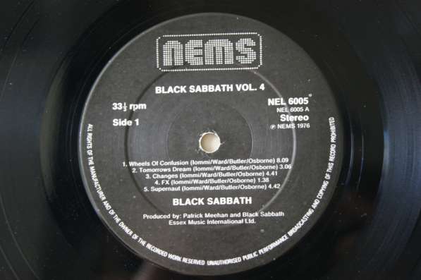 BLACK SABBATH - Made In NOLLAND в Москве