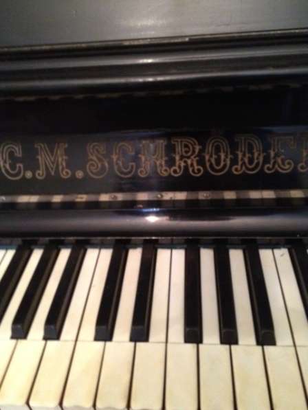 Старинное пианино Шредер в Москве фото 3