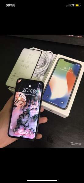 IPhone X Silver, 256 GB