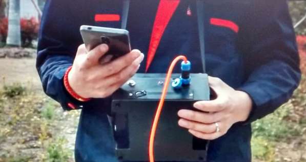 Мобильный детектор для обнаружения пустот в грунте в фото 9