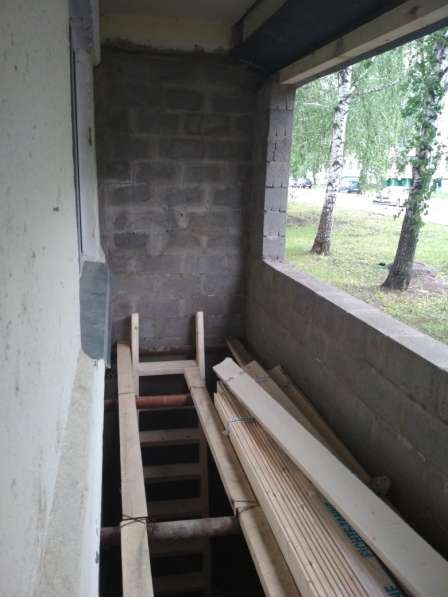 Строительство балконов на 1 этаже в Набережных Челнах фото 9