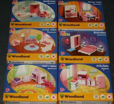 Woodland наборы новой игрушечной мебели в Сочи фото 3