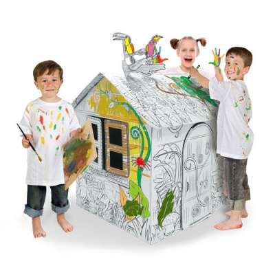 Детские домики раскраски в Альметьевске фото 4