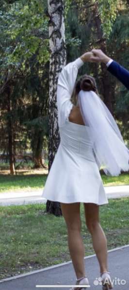Свадебное платье 44 р в Новосибирске фото 10