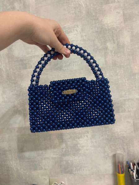 Сумка из бусин