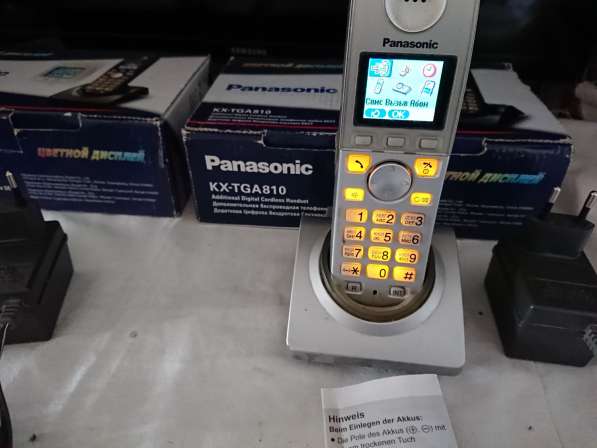 Радиотелефон Panasonic kx-tga810 в Челябинске фото 10