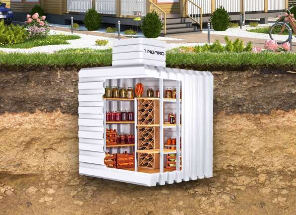 Пластиковый погреб Тингард от завода в Туле фото 4