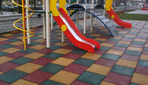 Продажа резиновой плитки для детских и спортивных площадок в Верхней Пышмы фото 4