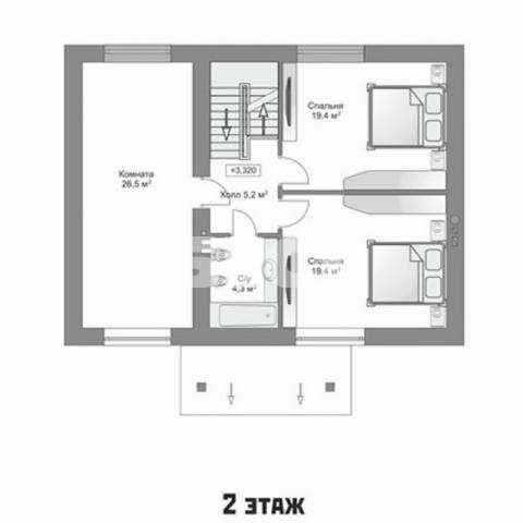 Продам таунхаус в Москве. Жилая площадь 210 кв.м. в Москве