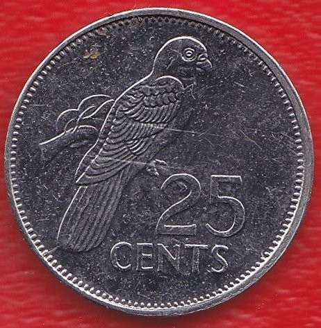 Сейшельские острова 25 центов 2007 г. Сейшелы