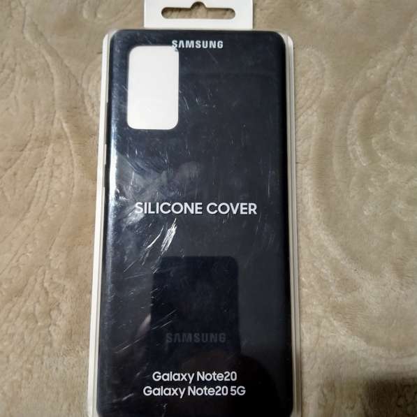 Силиконовый чехол для Samsung Galaxy Note20 в 