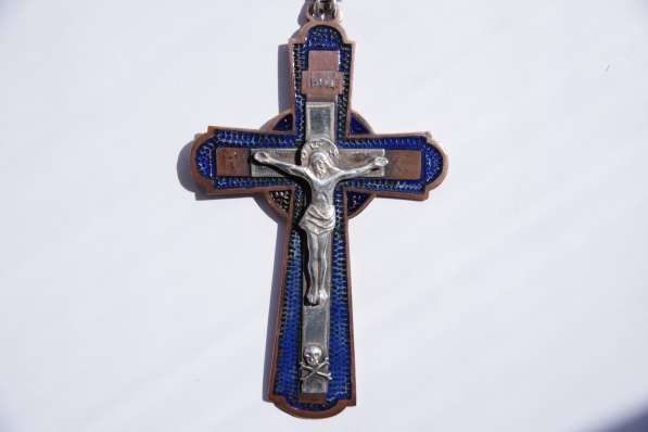 Старинный наградной наперсный крест с украшениями. 1880-е гг в Санкт-Петербурге фото 32