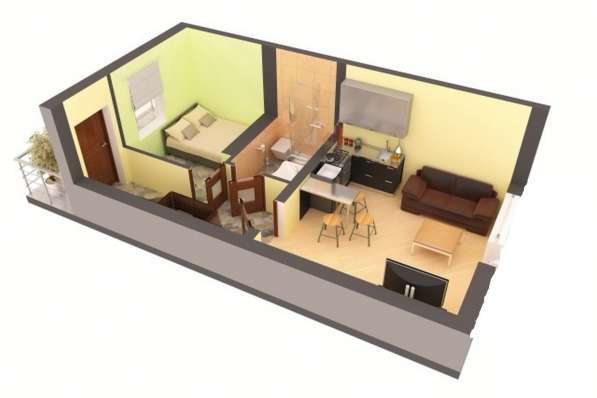 Новая квартира в Туапсе с низкими коммунальными платежами в Туапсе фото 3