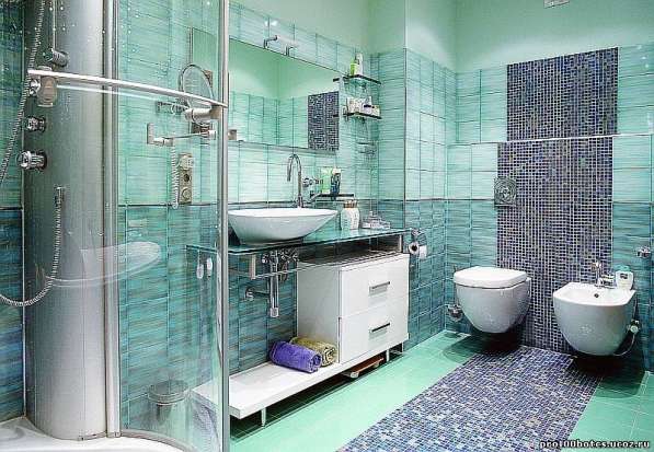 Ремонт ванной комнаты под ключ цена в Москве фото 11