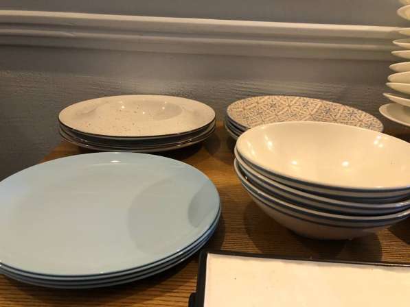 Набор посуды (тарелки) для кафе, дома, ресторана в 
