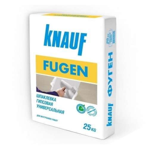 Шпатлевка гипсовая Knauf Fugen, 10, 25 кг