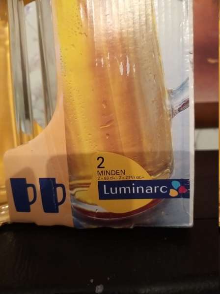 Набор пивных кружек Luminarc +скатерть для пикника в Королёве фото 7