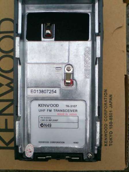 Радиостанция Kenwood TK-3107 (400-470 МГц) в Владивостоке фото 5