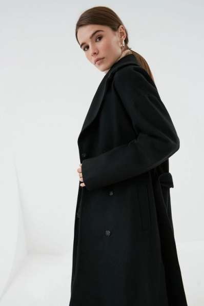Пальто с шерстью Zarina 44 размер в Коркино фото 4