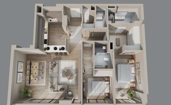 2-к. квартира 95м&sup2;Турция, Стамбул, Бейоглу в фото 9