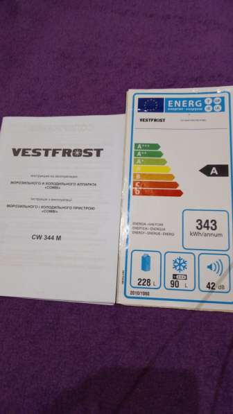 Продается новый холодильник VESTFROST 344M (в коробке) в фото 3