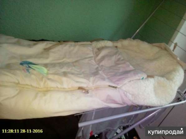 Зимний конверт для коляски