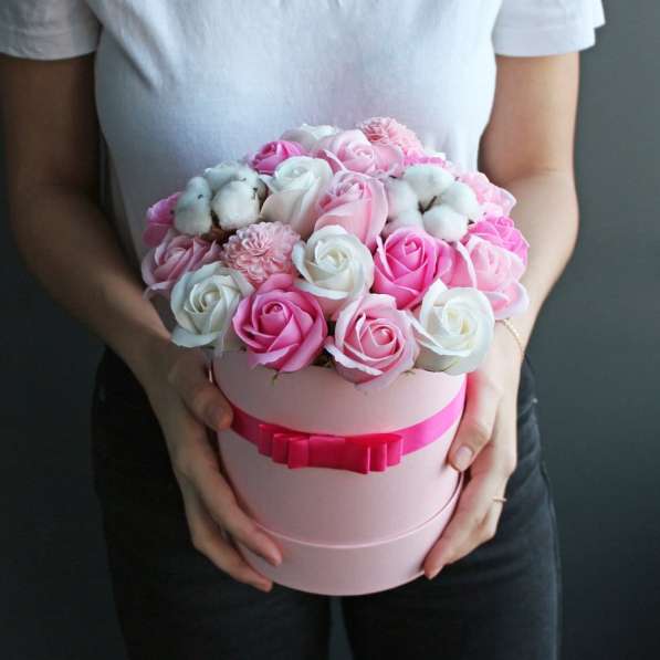 Букет мыльных роз - лучший подарок на 8 марта