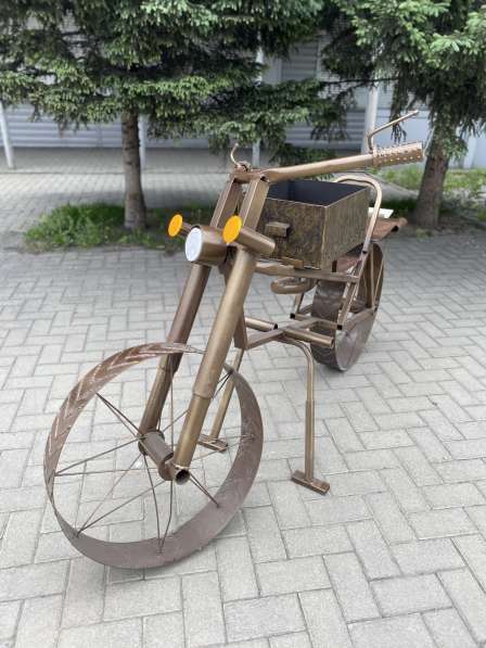 Мангал в виде мотоцикла в Барнауле