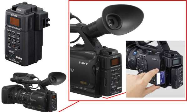 Видеокамера Sony HVR-Z5E + рекордер HVR-M в Видном фото 3